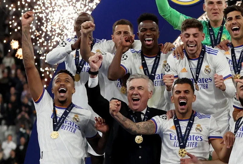 Real Madrid ăn mừng chức vô địch UEFA Champions League đầy kiêu hãnh nhờ DNA chiến thắng vĩ đại tại châu Âu.