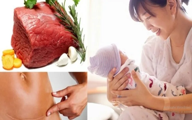 Đẻ mổ có ăn được thịt bò không? Lời khuyên chuẩn tốt cho mẹ sau sinh