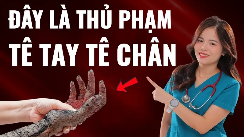 Tê tay chân là thiếu chất gì?
