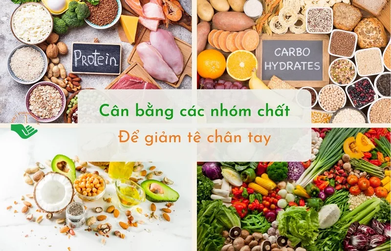 Tê tay chân nên ăn gì để bổ sung dưỡng chất?