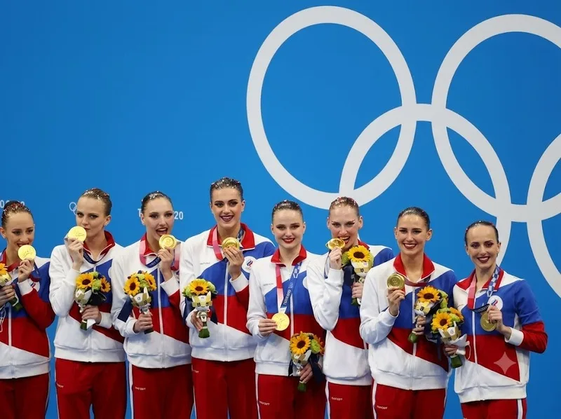 Nga và Trung Quốc là những đội mạnh của bơi nghệ thuật Olympics